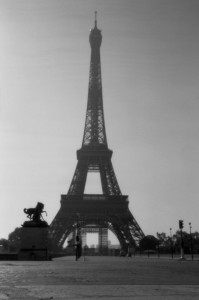 Pont d’Iena, Tour Eiffel - 26 avril 2020 10h15