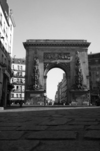 Porte Saint Denis - 5 avril 2020 10h10