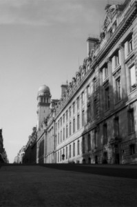 Rue Saint Jacques,Université de la Sorbonne - 16 avril 2020 9h25